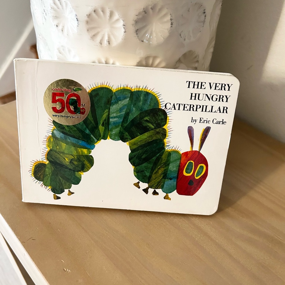 The Very Hungry Caterpillar Board Book by Eric Carle